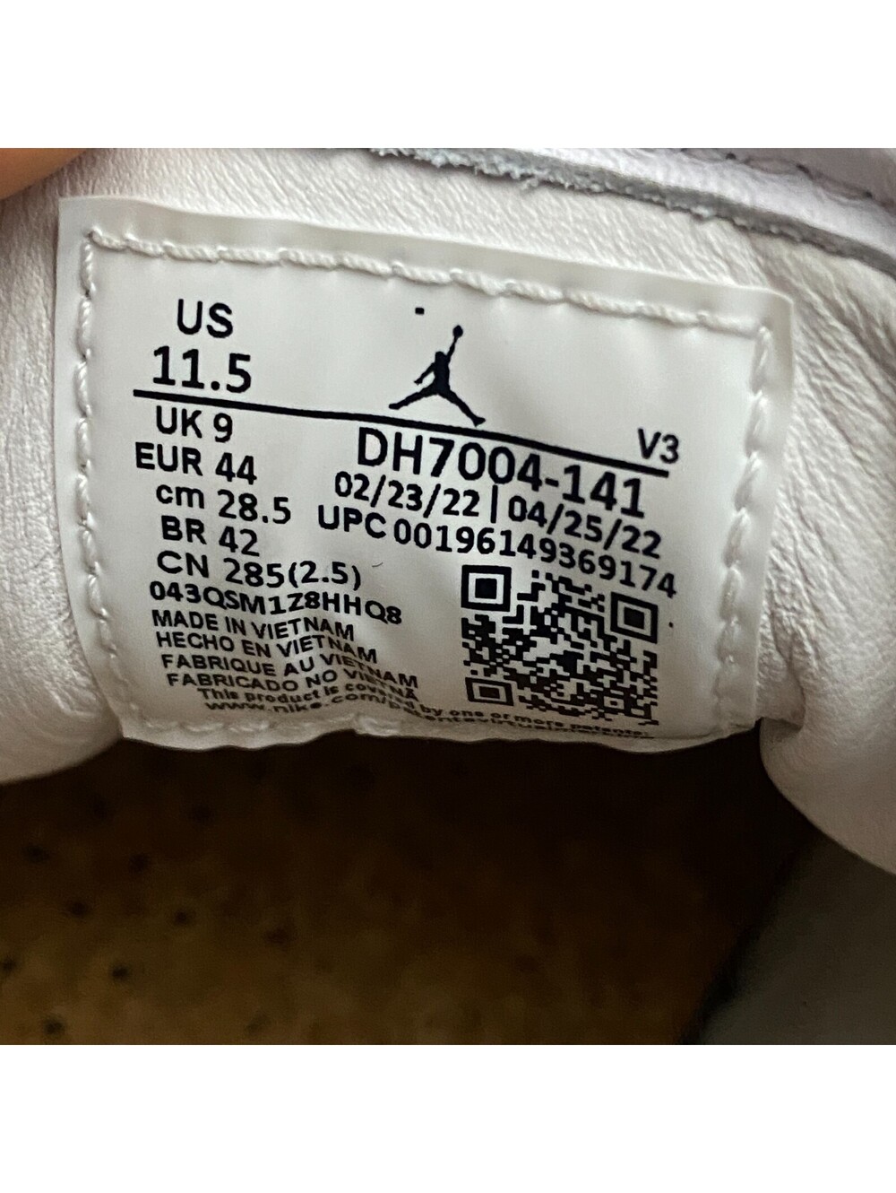 Nike Air Jordan 1 Elevate Low Shoes Womens 11.5 Navy White Sneakers DH7004-141 - Picture 10 of 15